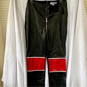 I Am Gia leather pants size M